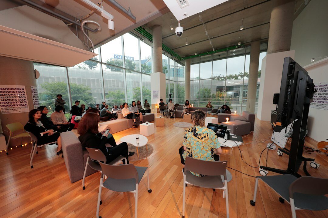 group discussion in workshop